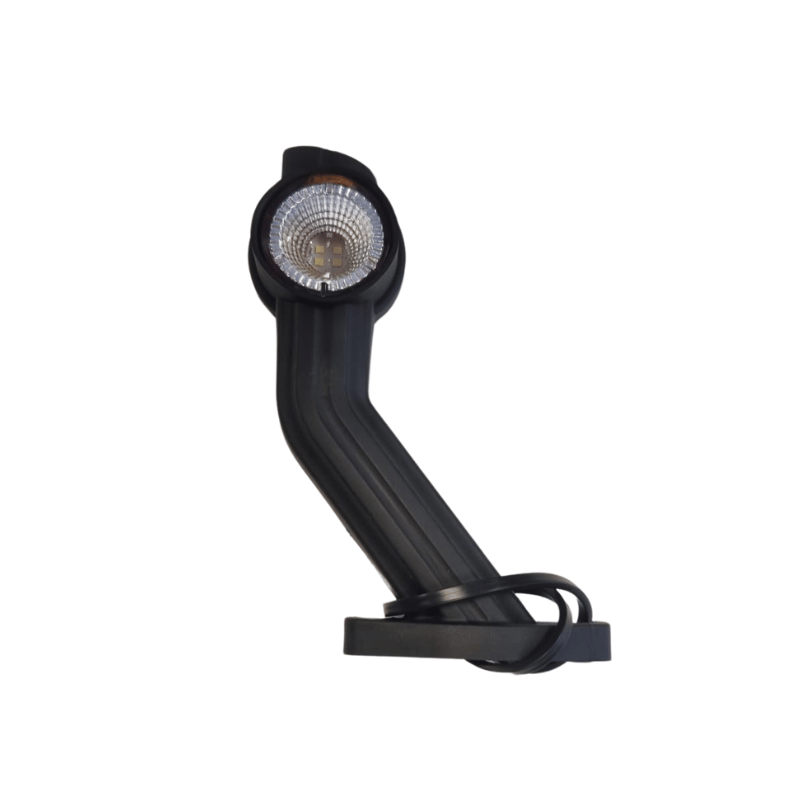 LED side marker light left, angled stem 12/36V Superseal