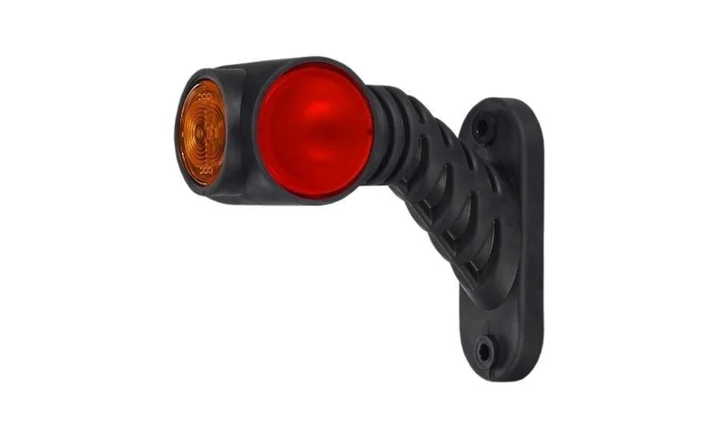 LED side marker light red/white/amber Left 12-24v 50cm. cable