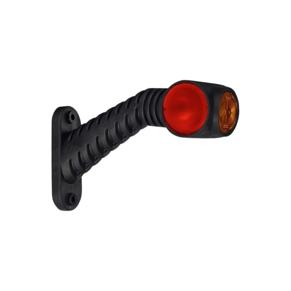 LED side luz de posição vermelho/branco/âmbar Direito 12-24v 50cm. cabo