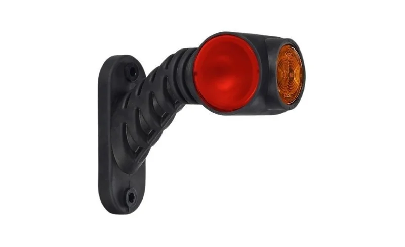 LED side marker light red/white/amber Right 12-24v 50cm. cable
