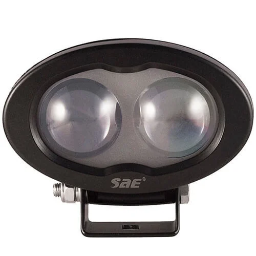 LED arbeidslys | Blå | 6 watt | 750 lumen | 9-110v | konveks linse - 2