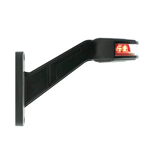 LED side marker light Right 12-24v 30cm. cable red/white/amber