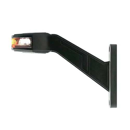 LED side marker light Right 12-24v 30cm. cable red/white/amber - 3