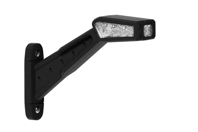 LED side marker light Right 12-36v 30cm. cable red/white/amber - 2