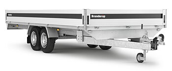 Brenderup Högbyggd flakvagn Serie 5000 520L 204B 3500 kg