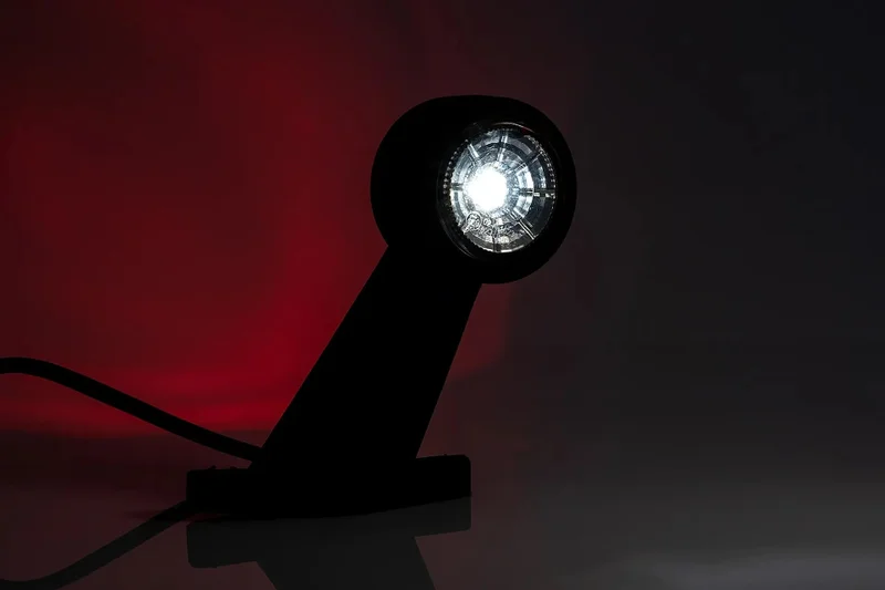 LED side marker light Right angled stem 12-36v 1.5mm². connector - 2