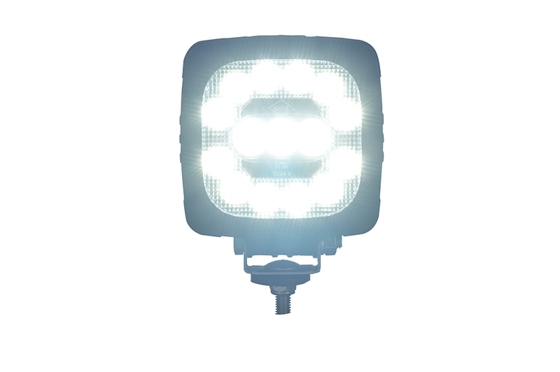LED arbeidslys kompakt 1000lm - 12W - 12-24v - 1.5m kabel - 2