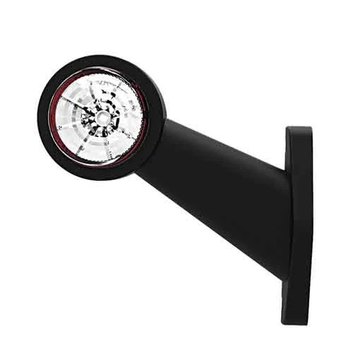 LED side marker light Right angled stem 12-36v 1.5mm². connector - 2