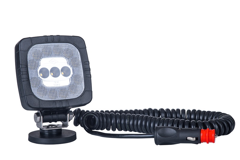 LED-työvalo magneettijalustalla 1000lm - 12W - 12-24v