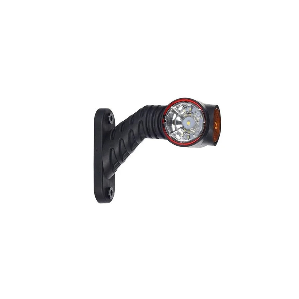 LED side luz de posição Direito vermelho/branco/âmbar 12-24v 50cm. cabo