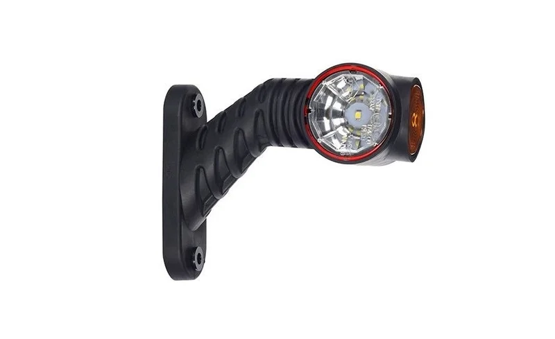 LED side marker light Right red/white/amber 12-24v 50cm. cable