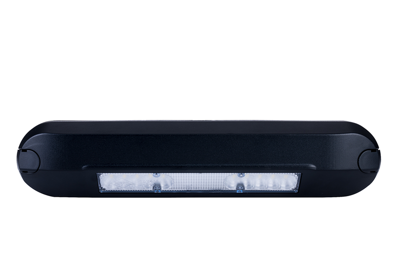 LED work light 4000K, 1000lm, black housing, 12-24v - 2