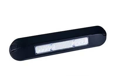 LED arbeidslys 4000K, 1000lm, svart hus, 12-24v