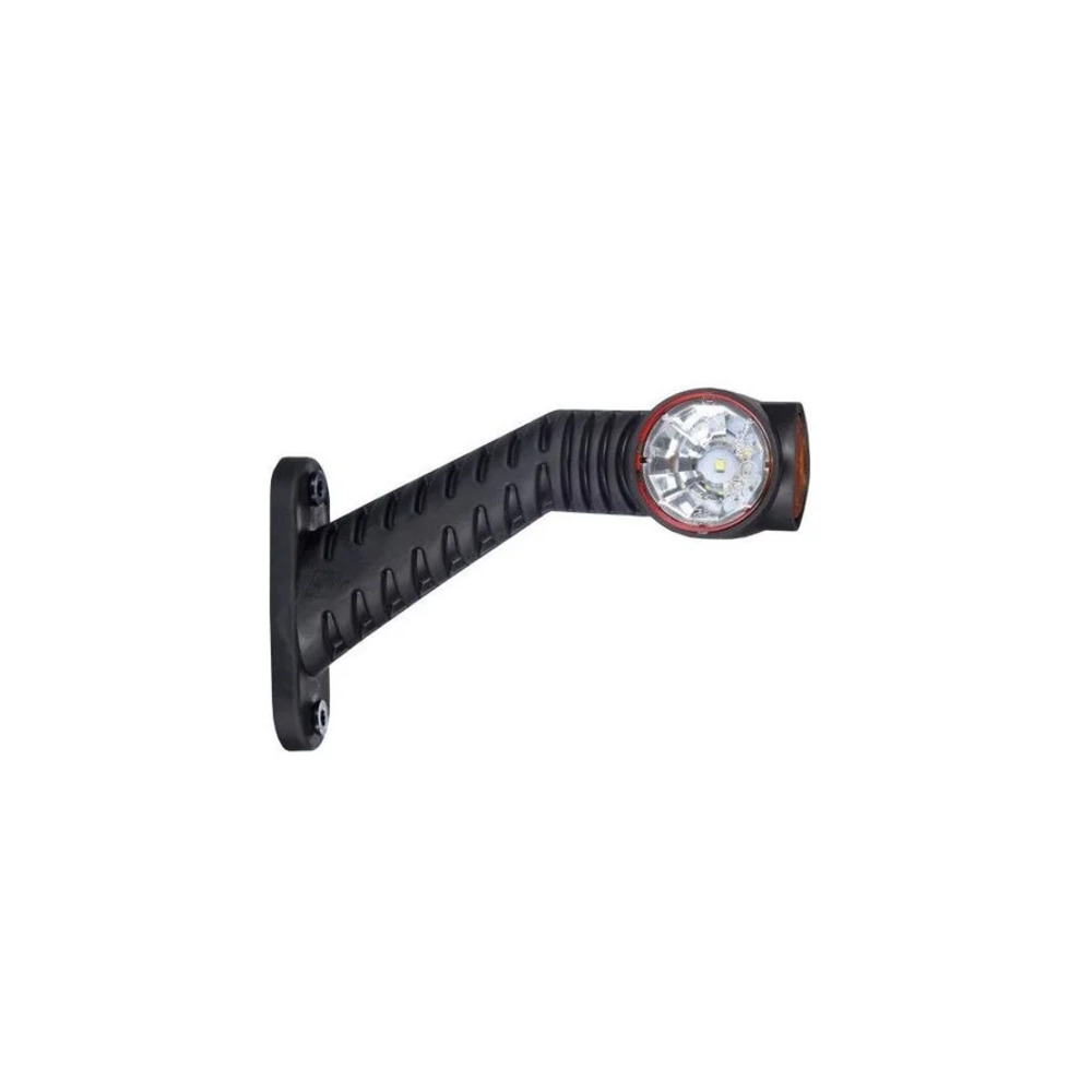 LED side feu de gabarit Droit rouge/blanc/ambre 12-24v 50cm. câble