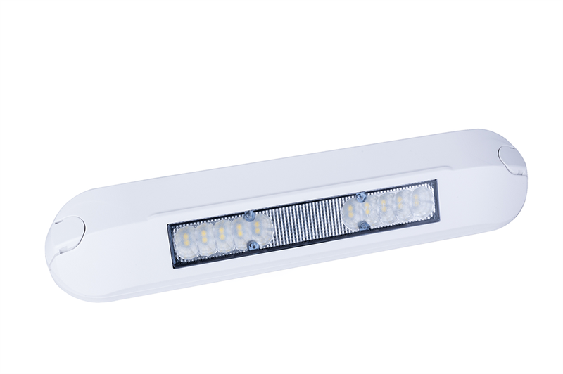 LED work light 6500K, 1000lm, white housing, 12-24v