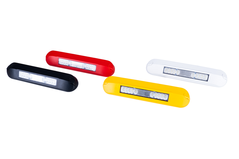 LED arbeidslys 6500K, 1000lm, svart hus, 12-24v - 8
