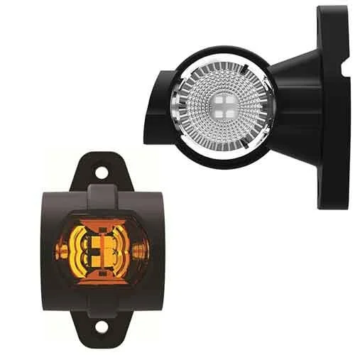 LED side marker light Right short stem 12-36v 1.5mm². connector - 2