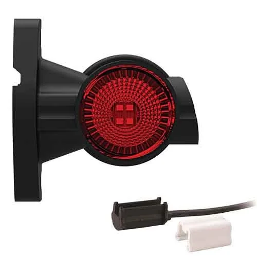 LED side marker light Right short stem 12-36v 1.5mm². connector