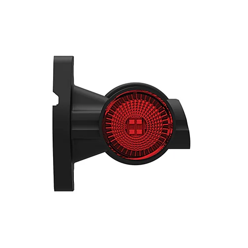 LED Sidemarkeringslys Høyre kort arm 12-36V 20cm. kabel. - 2