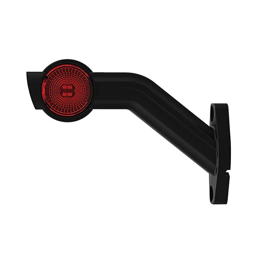 LED side marker light with angled stem Left 12-24v 0.75mm². connector - 5