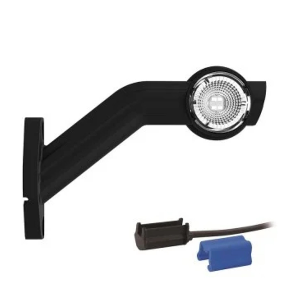 LED side luce di ingombro con angled stem Sinistro 12-24v 0.75mm². connettore