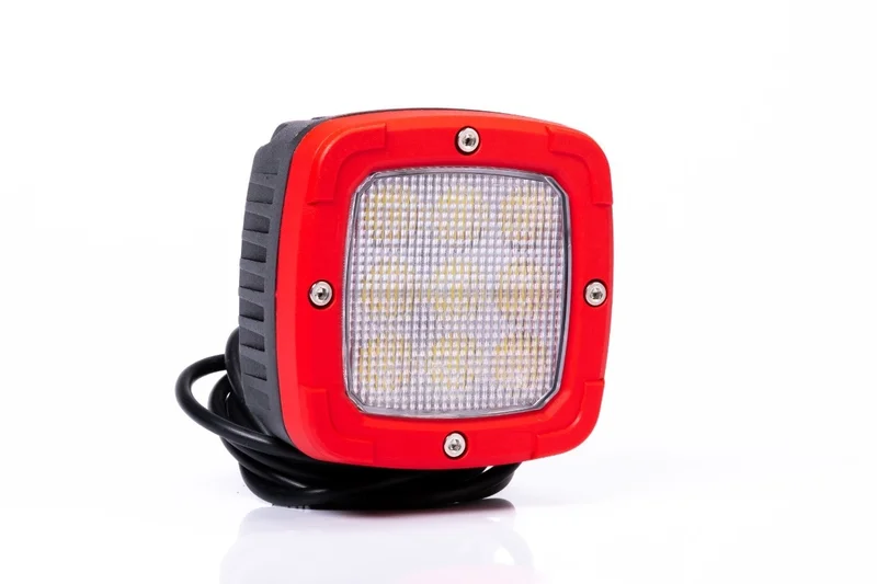 LED arbejdslampe flodstråle 38W - 4100lm - 12-36v 1m. Kabel