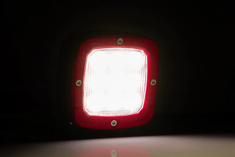 LED arbejdslampe flodstråle 38W - 4100lm - 12-36v 1m. Kabel - 2