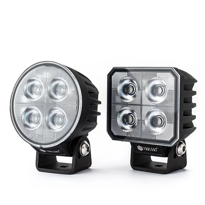 LED work light square | 3800 lumen | 40Watt | built-in connector | 9-36v - 7