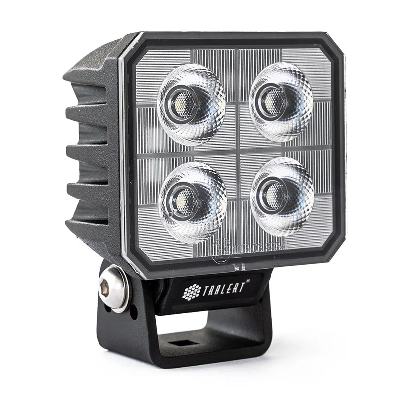 LED work light square | 3800 lumen | 40Watt | built-in connector | 9-36v