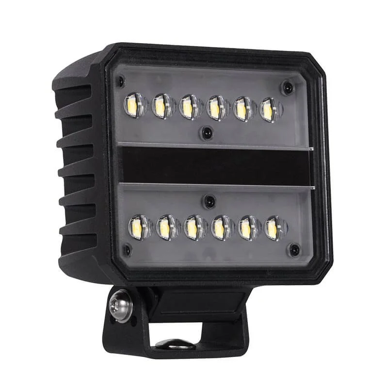 LED arbetslampa | 6200 lumen | 60 watt | IP69K | inbyggd Deutsch-kontakt