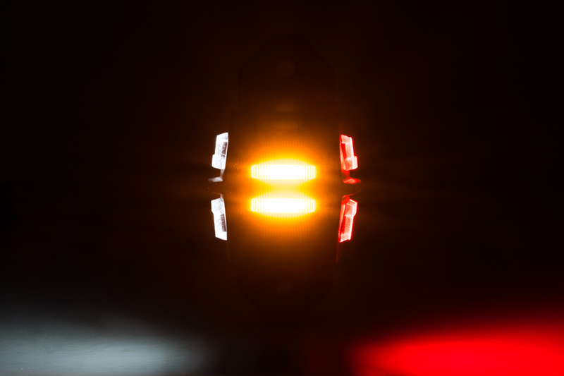LED Wide beam lamp compact left 12-24v - 9