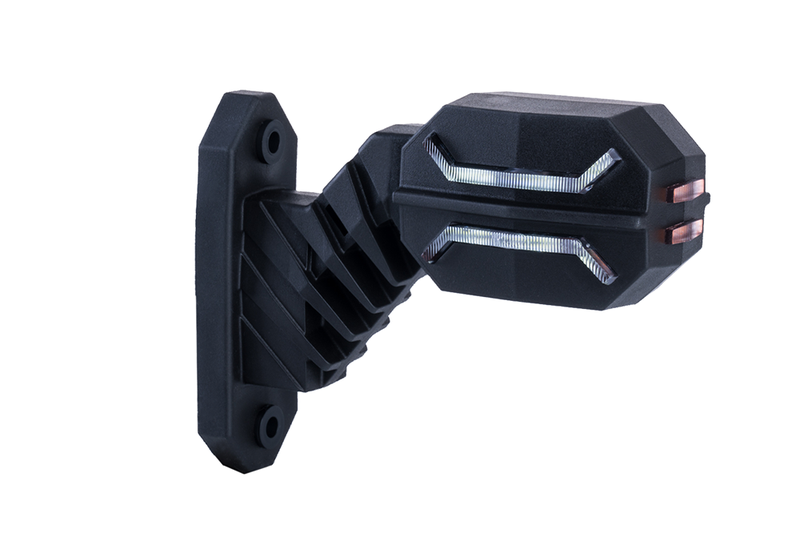 LED Wide beam lamp compact left 12-24v - 10