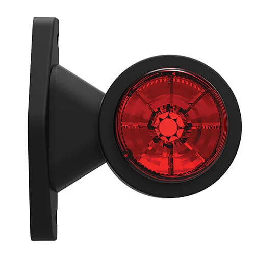 LED Sidomarkeringsljus med kort arm 12-24V 0,75 mm² kontakt. - 2