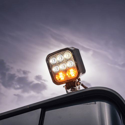 LED work light | R65 torch | 2250 lumen | 9-36v | 4m. cable - 8