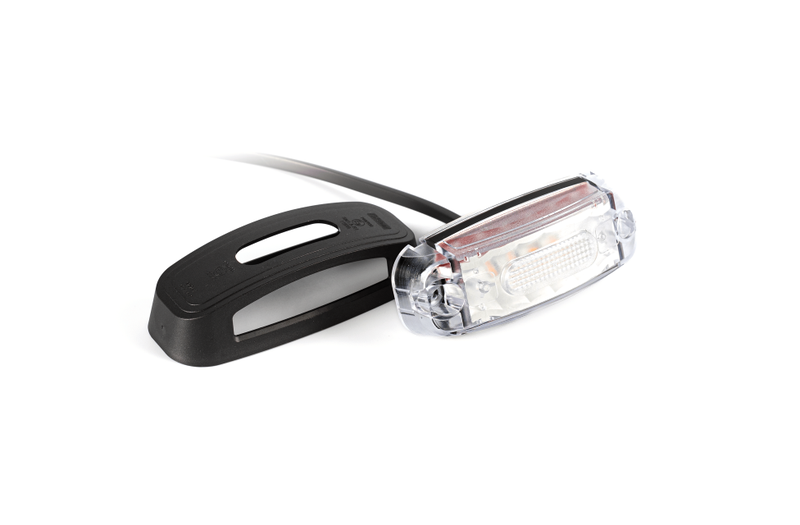 LED Sidomarkeringsljus kompakt (R/W/A) 12-24V 50cm kabel - 2