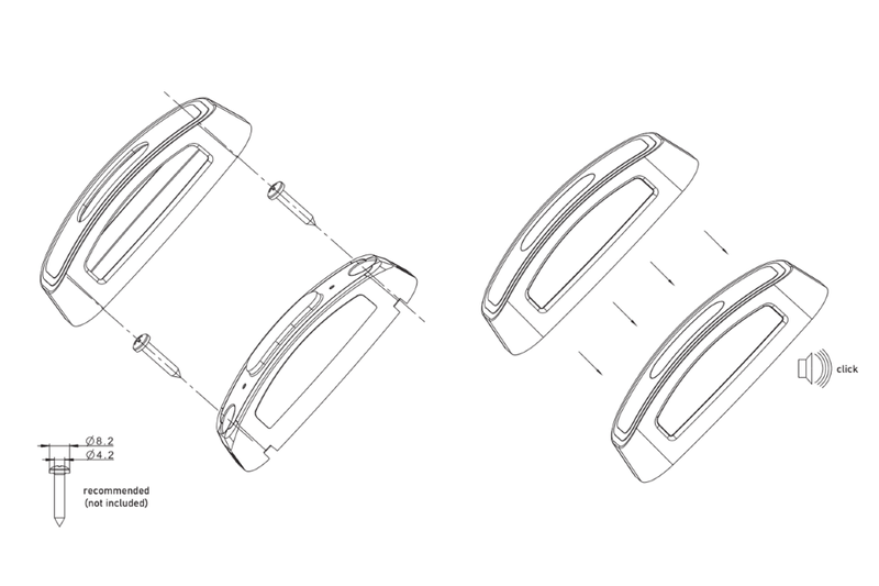 LED Sidomarkeringsljus kompakt (R/W/A) 12-24V 50cm kabel - 6