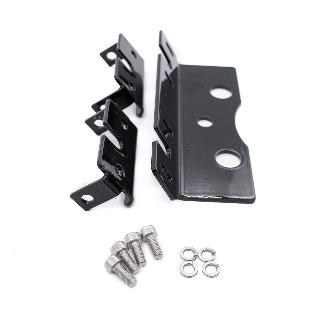 Lower Clamp Dual S2 Bracket Set for Sportster/Softail/Dyna/Fatbob - 2