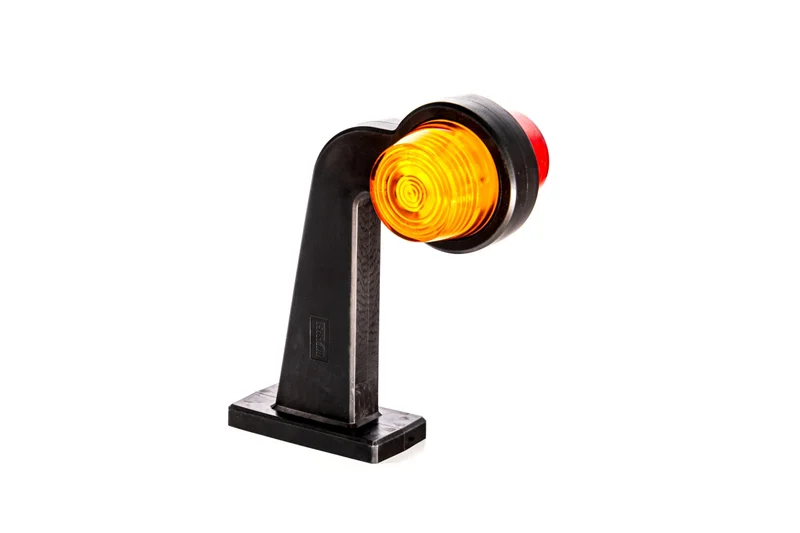 LED Sidomarkeringsljus Vänster röd/amber 12-24V 30cm kabel