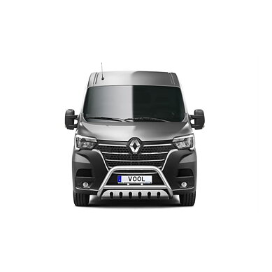 EU Bullbar with Skid Plate - Renault Master 2020-