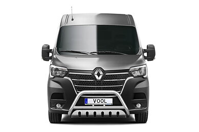 EU Bullbar with Skid Plate - Renault Master 2020-