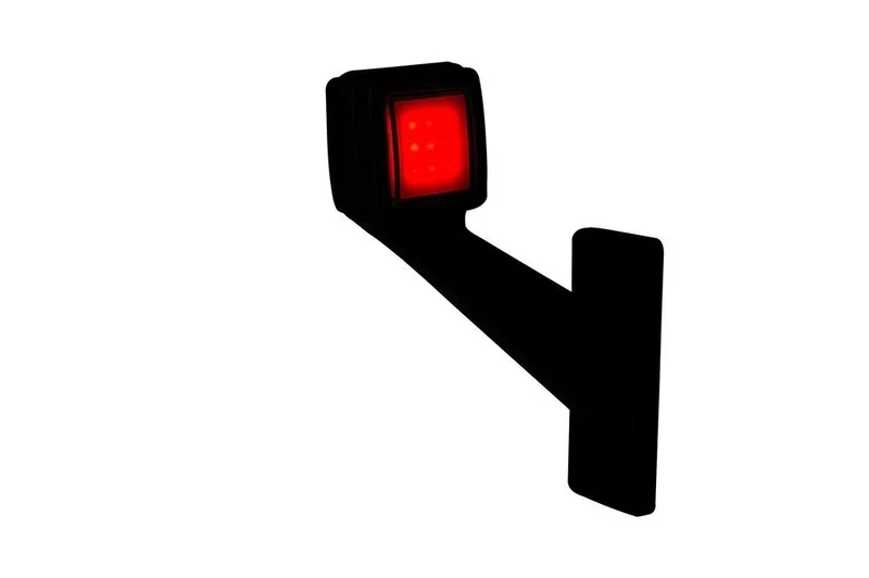 LED Sidomarkeringsljus Vänster röd/vit 12-24V 50cm kabel - 3