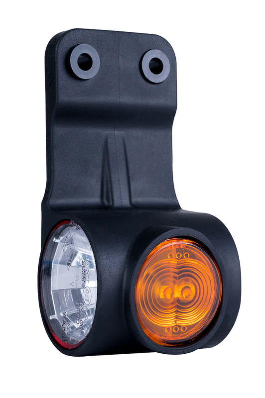 LED width lamp left red-white-amber 12-24v 60cm cable - 4