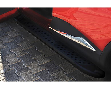 Sidesteps Black Anti Slip | Renault Captur 2013-