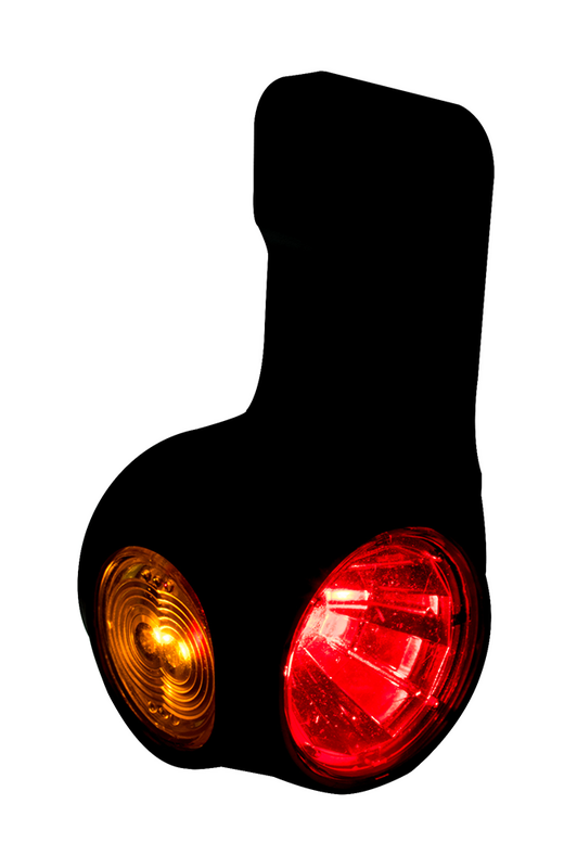 LED width lamp right red-white-amber 12-24v 60cm cable