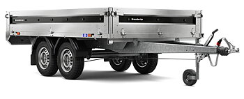 Brenderup Högbyggd flakvagn Serie 4000 310L 1400 kg
