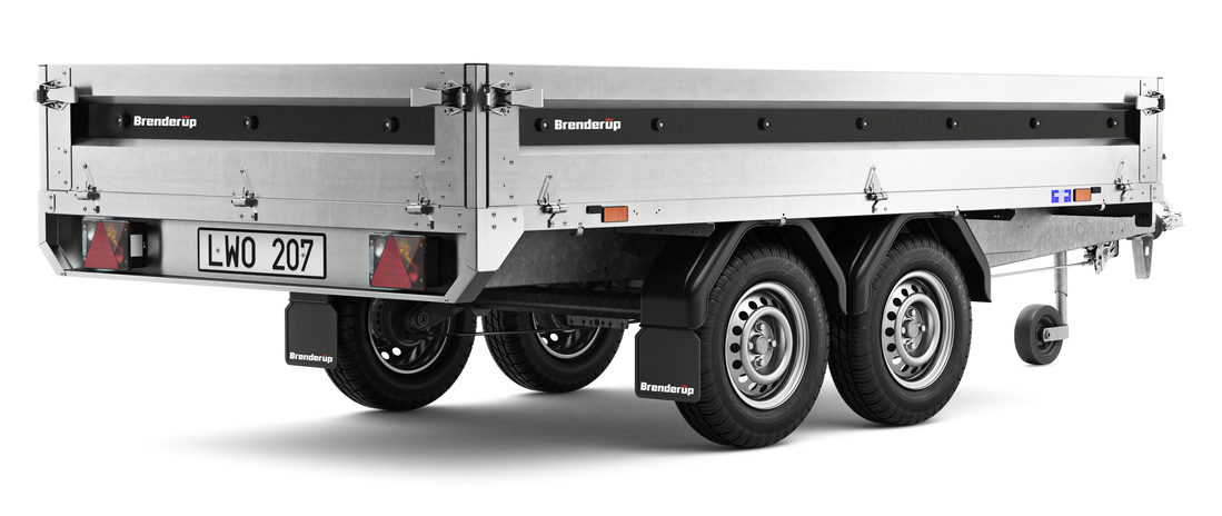 Brenderup Högbyggd flakvagn Serie 4000 310L 1400 kg - 2