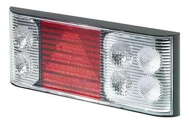LED ADR bakljus vänster-horisontell 12-24v 7-PIN+ 2x SS