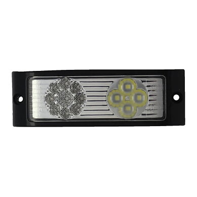 LED ADR compact fog reversing lights horizontal+vertical mounting 12-24v
