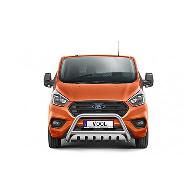 EU Bullbar with Skid Plate - Ford Transit Custom 2018-2022