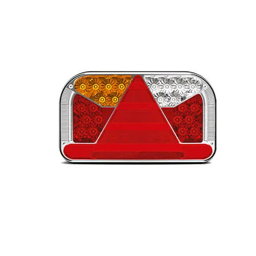 Left | LED rear lights with licence plate lights | 12-36v | 100cm cable - 2